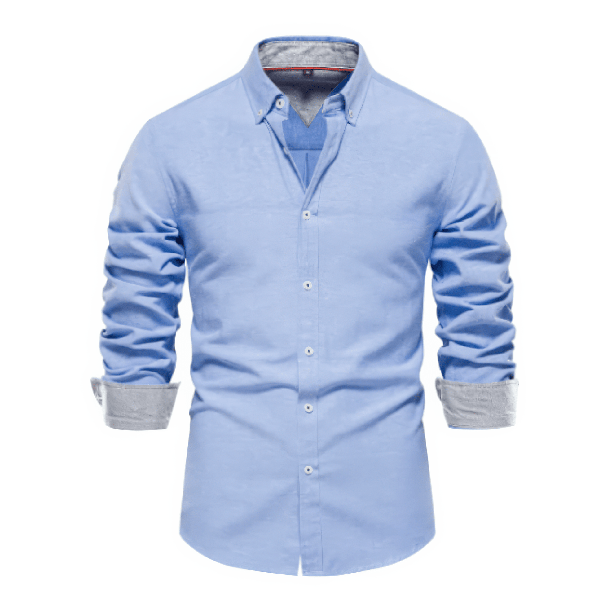 Primadon Herrenhemden Blau / XS Adrian | elegantes Langarmhemd für Herren sommer