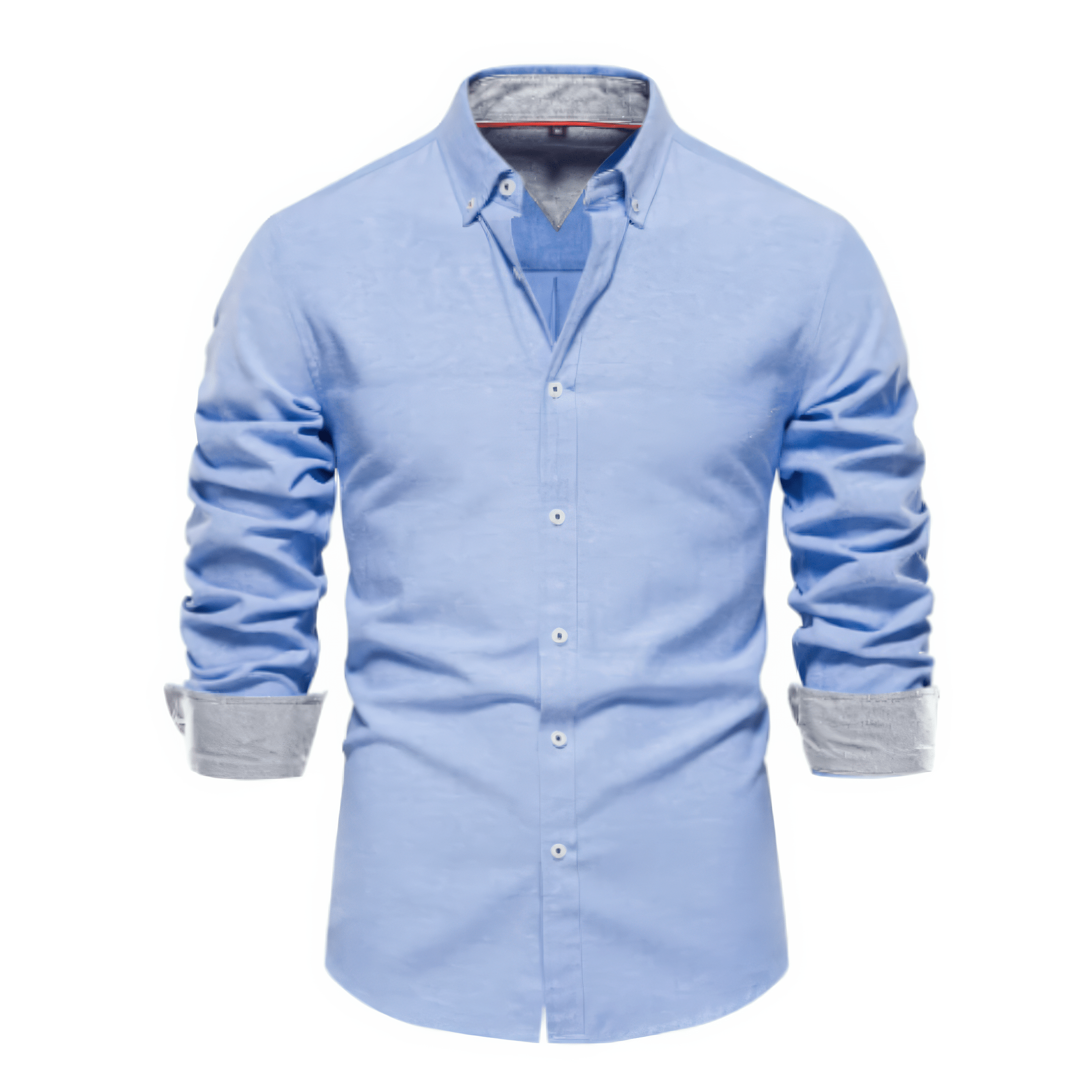 Primadon Herrenhemden Blau / XS Adrian | elegantes Langarmhemd für Herren sommer