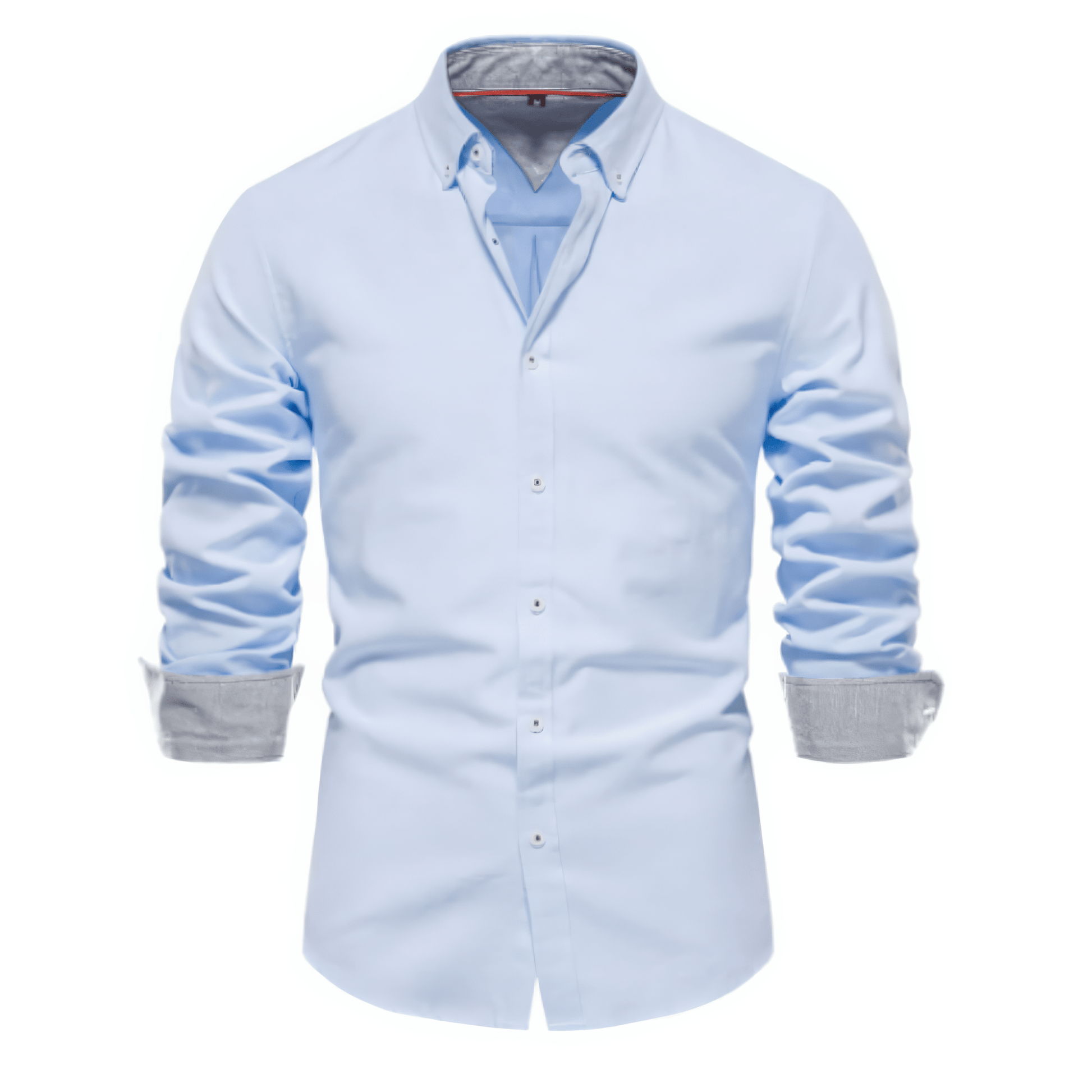 Primadon Herrenhemden Hellblau / XS Adrian | elegantes Langarmhemd für Herren sommer