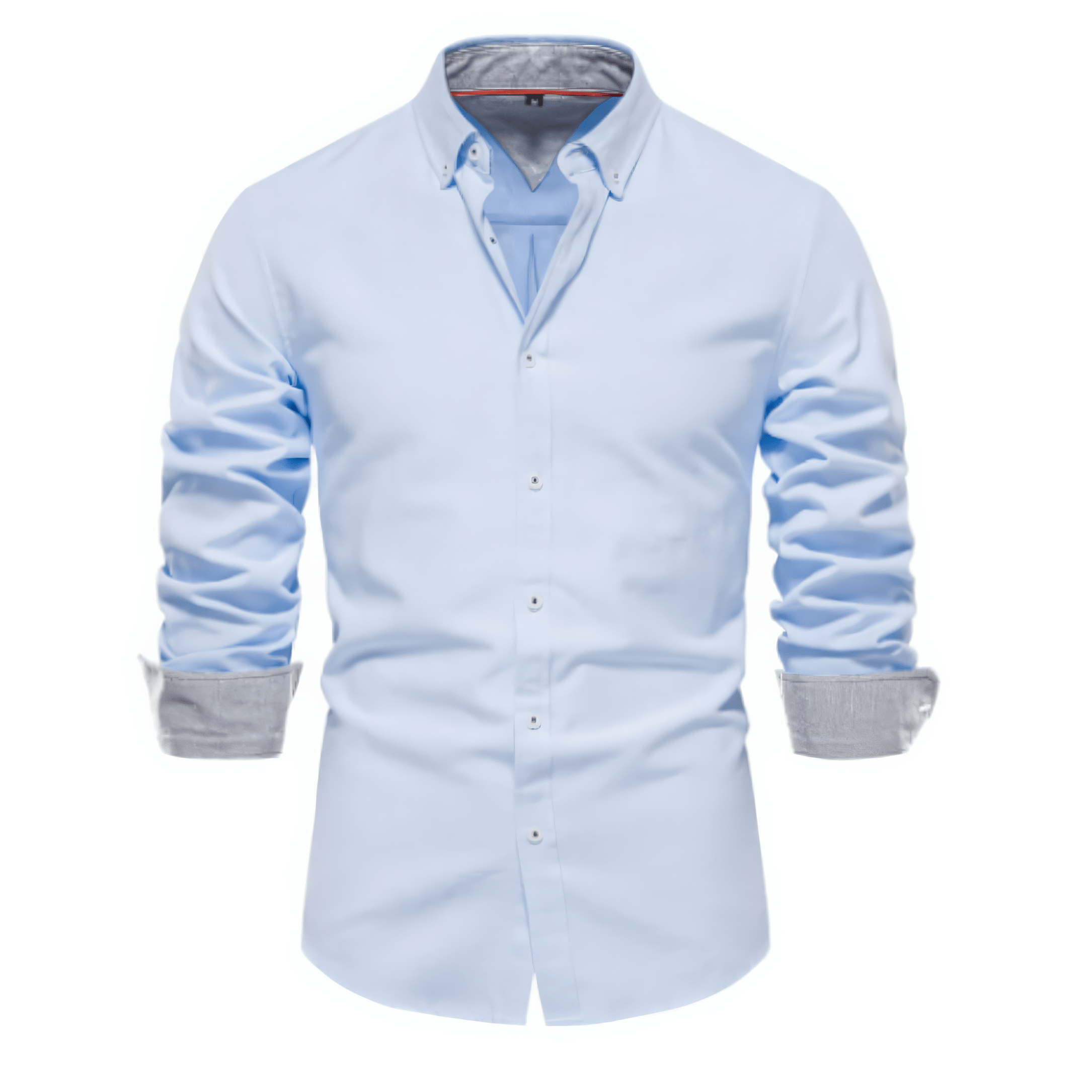 Primadon Herrenhemden Hellblau / XS Adrian | elegantes Langarmhemd für Herren sommer