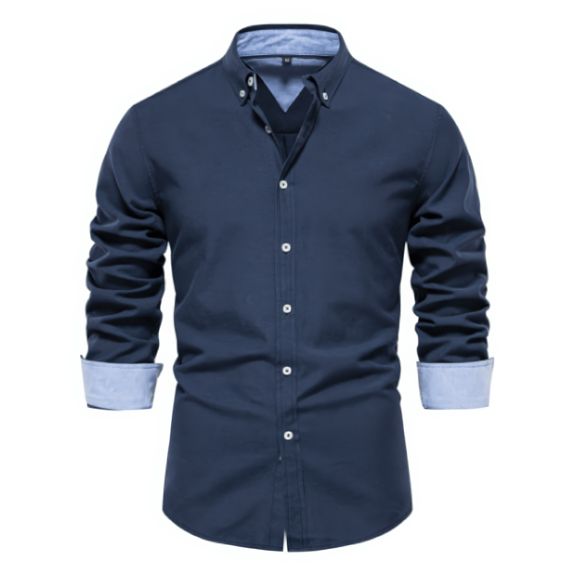 Primadon Herrenhemden Navy blau / XS Adrian | elegantes Langarmhemd für Herren sommer
