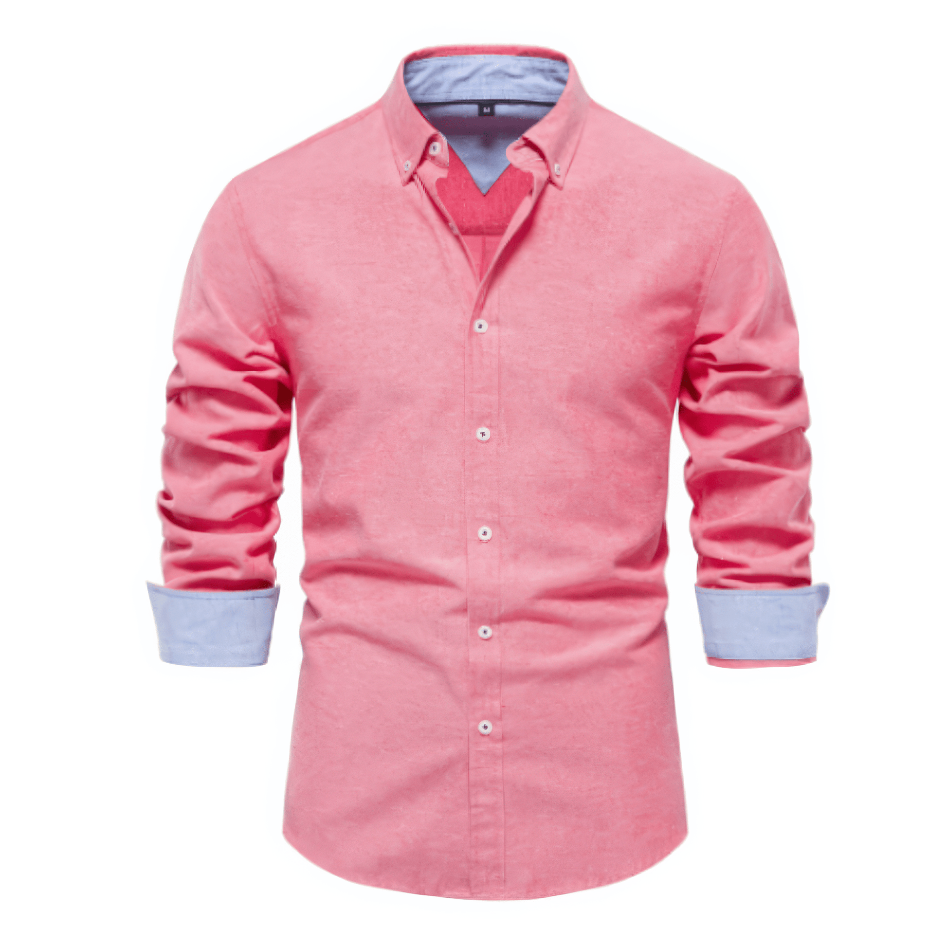 Primadon Herrenhemden Rosa / XS Adrian | elegantes Langarmhemd für Herren sommer