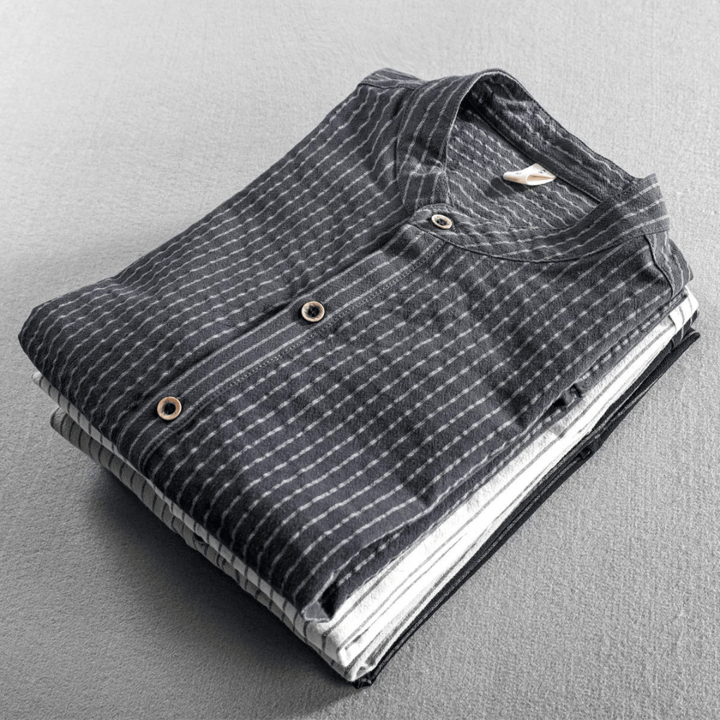 Primadon Herrenhemden Vintage Baumwollhemd