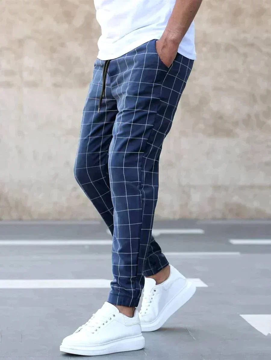 Primadon Herrenhosen Blau / XS Pascal | Elegante Herrenhose für Herren Slim Fit