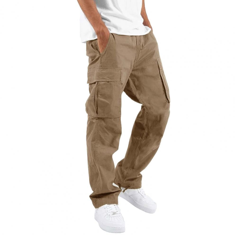 Primadon Herrenhosen Khaki / S Tristan | Flexible Cargohose für Männer Atmungsaktiv