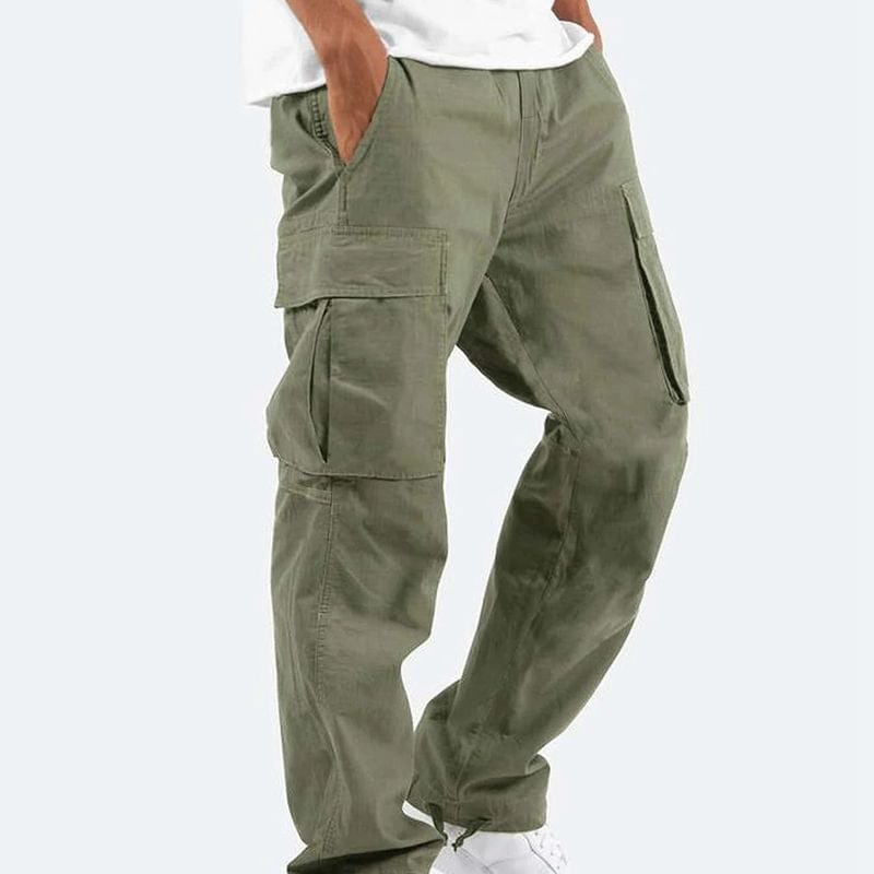 Primadon Herrenhosen Olivgrün / S Tristan | Flexible Cargohose für Männer Atmungsaktiv