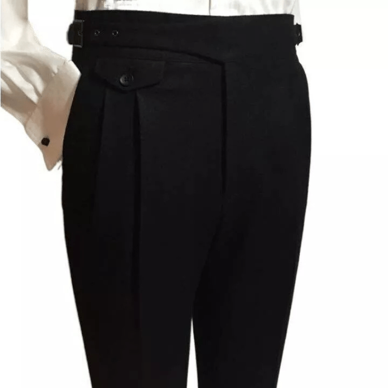 Primadon Herrenhosen Thiago | elegante Stoffhose für Herren Slim Fit