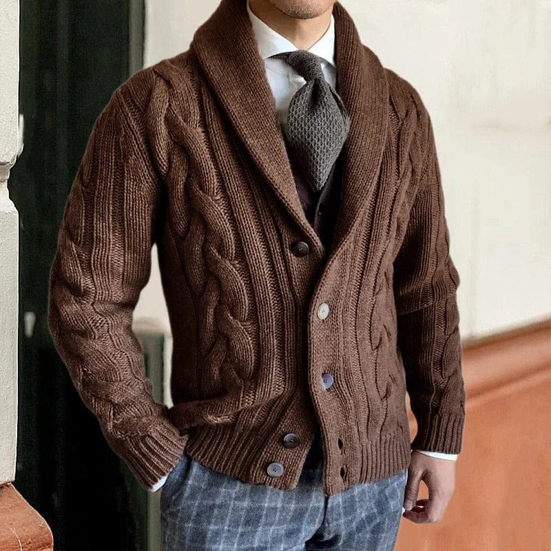Primadon Herrenjacken Braun / M Rasmus | Lässige Daunenjacke für Herren warm