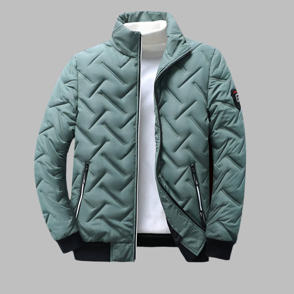 Primadon Herrenjacken Grün / S Modische Windjacke für Herren leicht atmungsaktiv Herbst Übergang