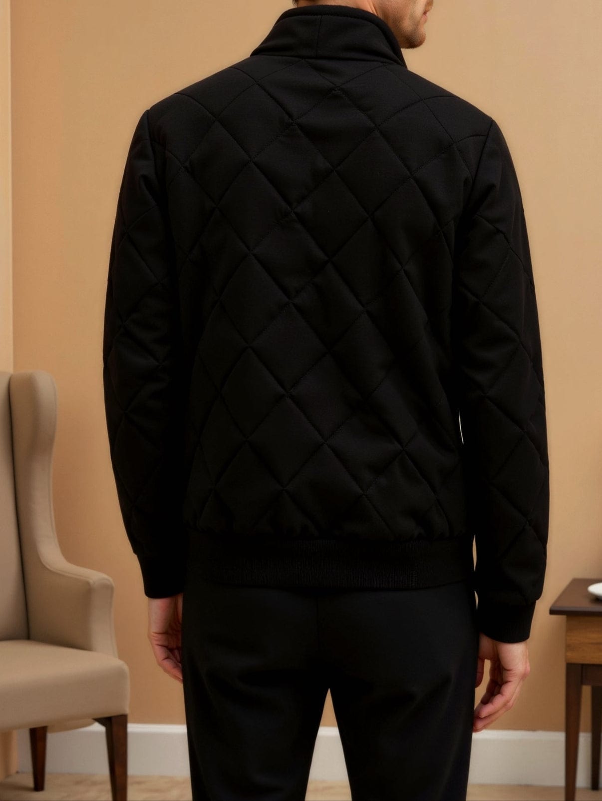 Primadon Herrenjacken Leon | Klassische Steppjacke für Herren Winter