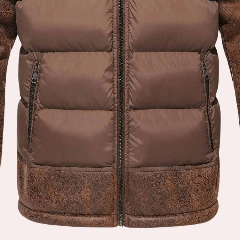 Primadon Herrenjacken Leon | Stylische Steppjacke für Herren Winter