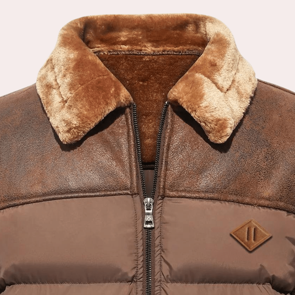 Primadon Herrenjacken Leon | Stylische Steppjacke für Herren Winter