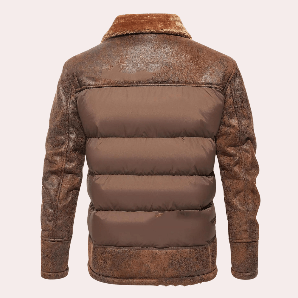 Primadon Herrenjacken Leon | Stylische Steppjacke für Herren Winter
