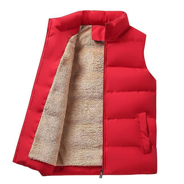 Primadon Herrenjacken & -mäntel Rot / XS Darian | Elegante Pufferweste für Herren warm