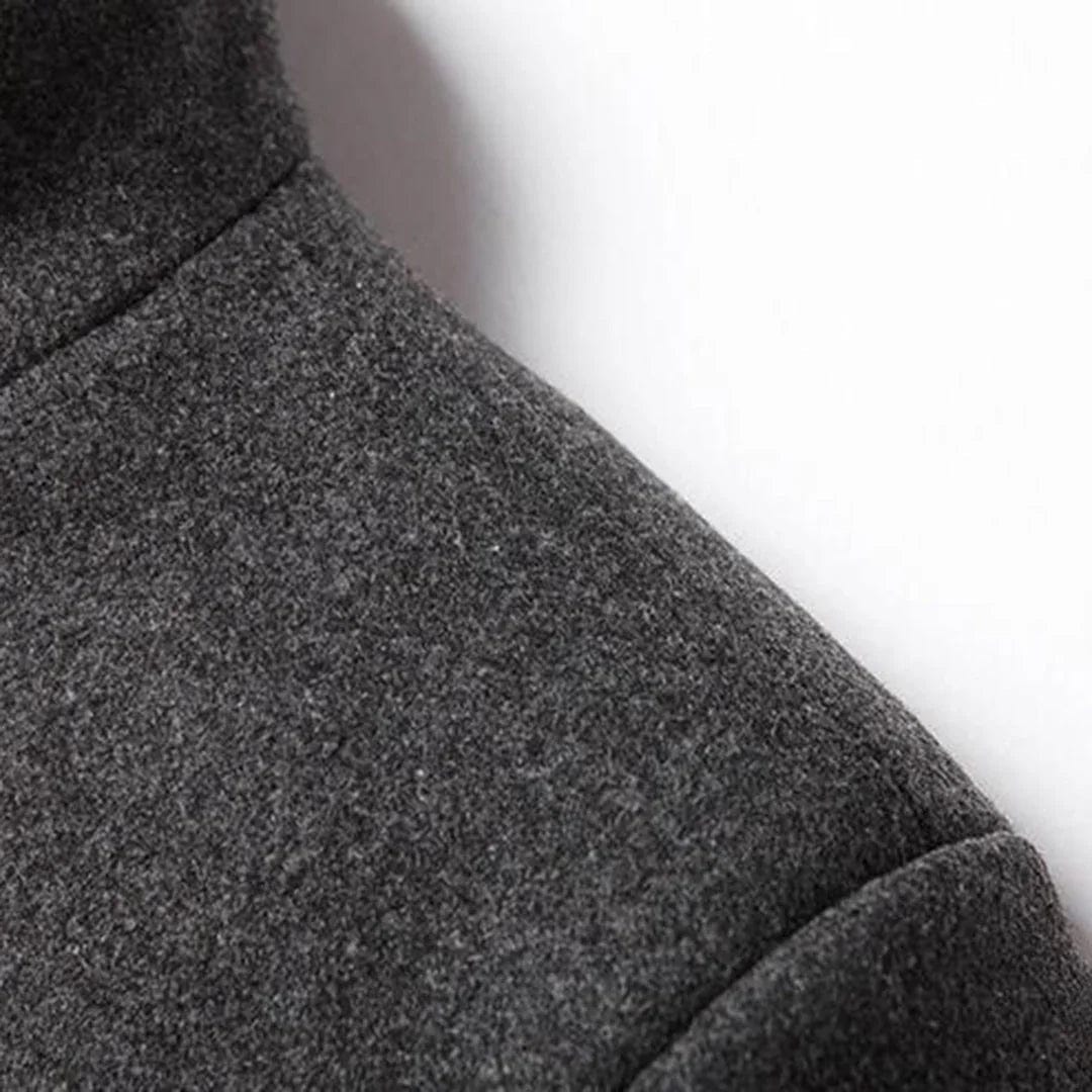 Primadon Herrenmäntel & -jacken Alexander | Eleganter Langer Mantel für Herren Schwarz Winter