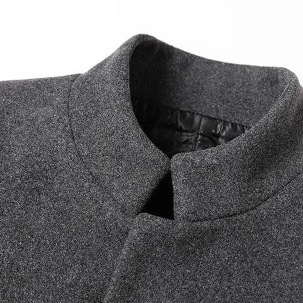 Primadon Herrenmäntel & -jacken Alexander | Eleganter Langer Mantel für Herren Schwarz Winter