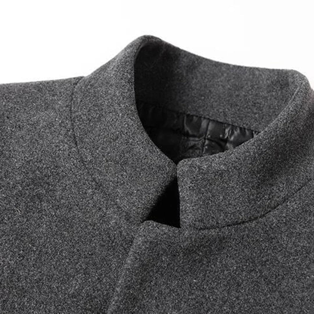 Primadon Herrenmäntel & -jacken Alexander | Eleganter Langer Mantel für Herren Schwarz Winter
