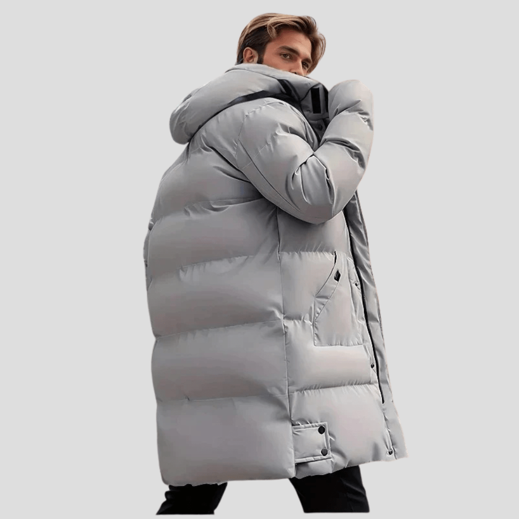 Primadon Herrenoberbekleidung Eleganter Herrenparka lang wasserabweisend für Winter Outdoor Nutzung