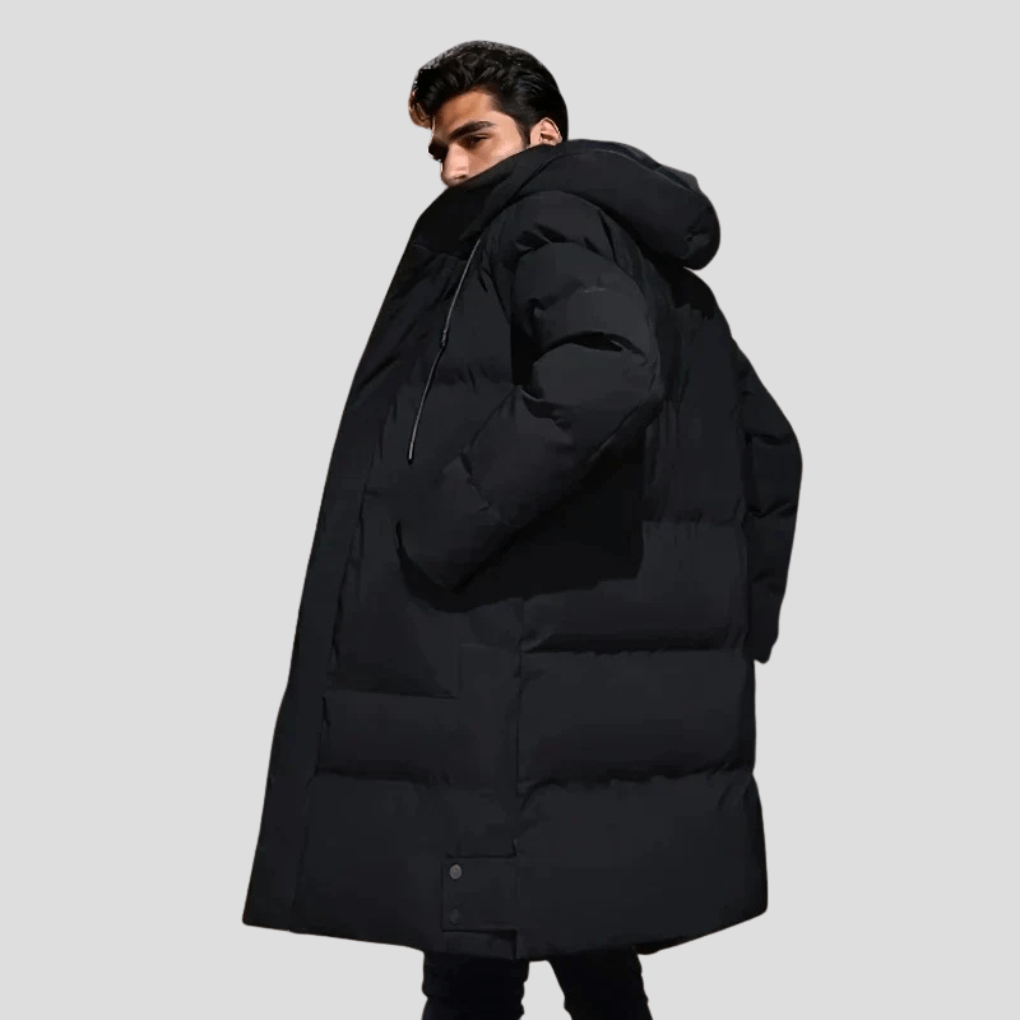 Primadon Herrenoberbekleidung Eleganter Herrenparka lang wasserabweisend für Winter Outdoor Nutzung