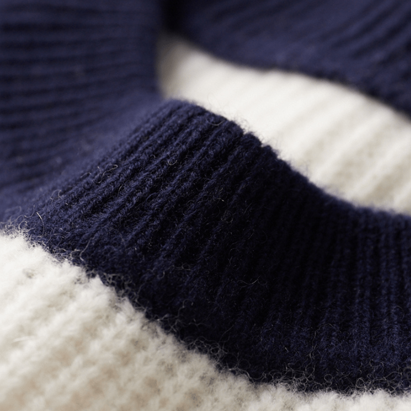 Primadon Herrenpullover Alexander| Lässiger Wollpullover für Herren Winter