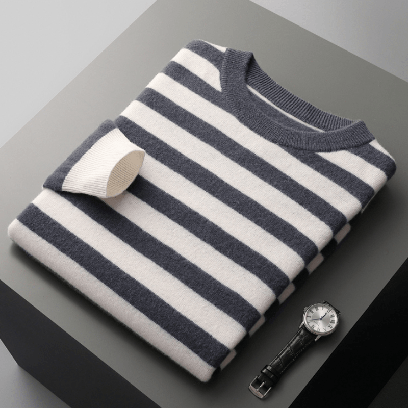 Primadon Herrenpullover Dunkelgrau / XS Marcel | Eleganter Merino Pullover für Herren Winter