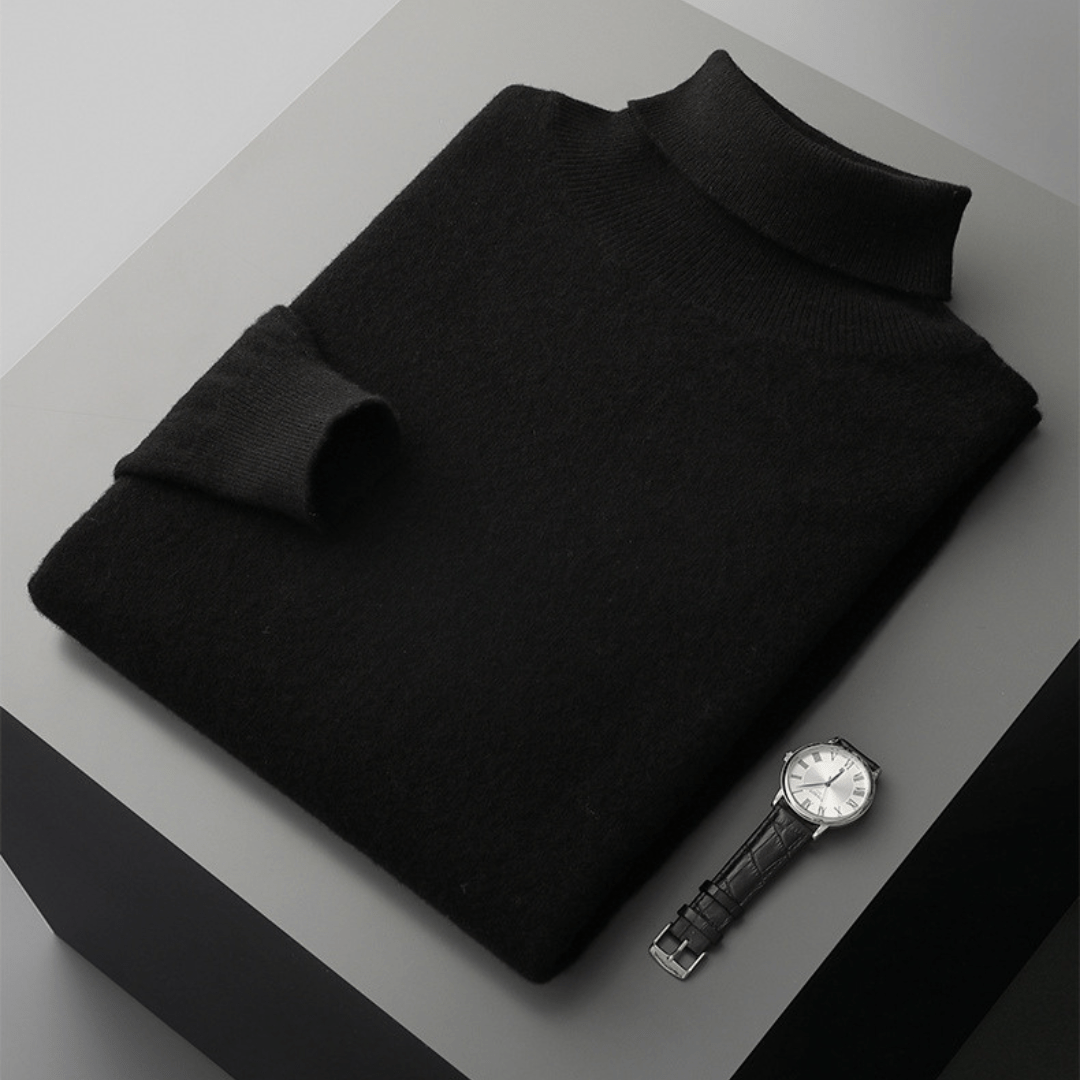 Primadon Herrenpullover Frank | Eleganter Merino Pullover für Herren Langarm