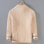 Primadon Herrenpullover Julian | Lässiger Baumwollpullover für Herren langarm