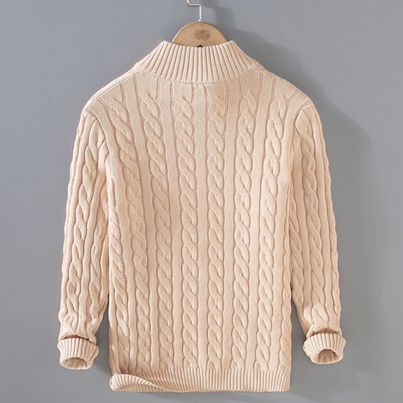 Primadon Herrenpullover Julian | Lässiger Baumwollpullover für Herren langarm