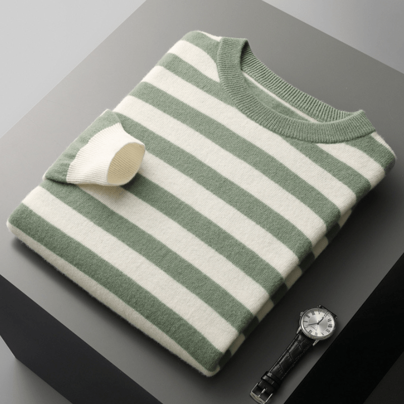 Primadon Herrenpullover Marcel | Eleganter Merino Pullover für Herren Winter