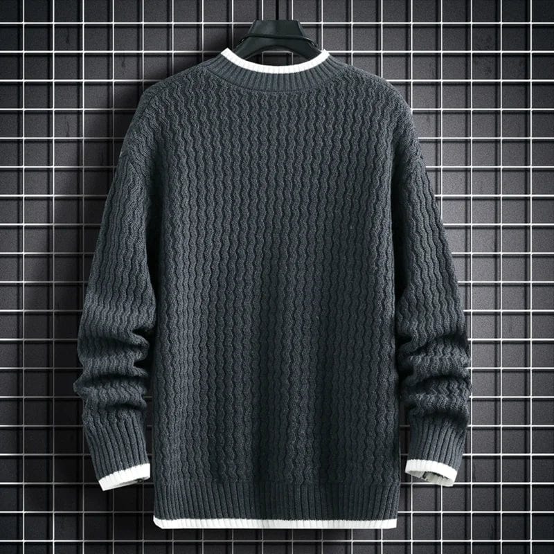 Primadon Herrenpullover Tomás | Eleganter Herrenpullover aus Baumwollmix klassisch