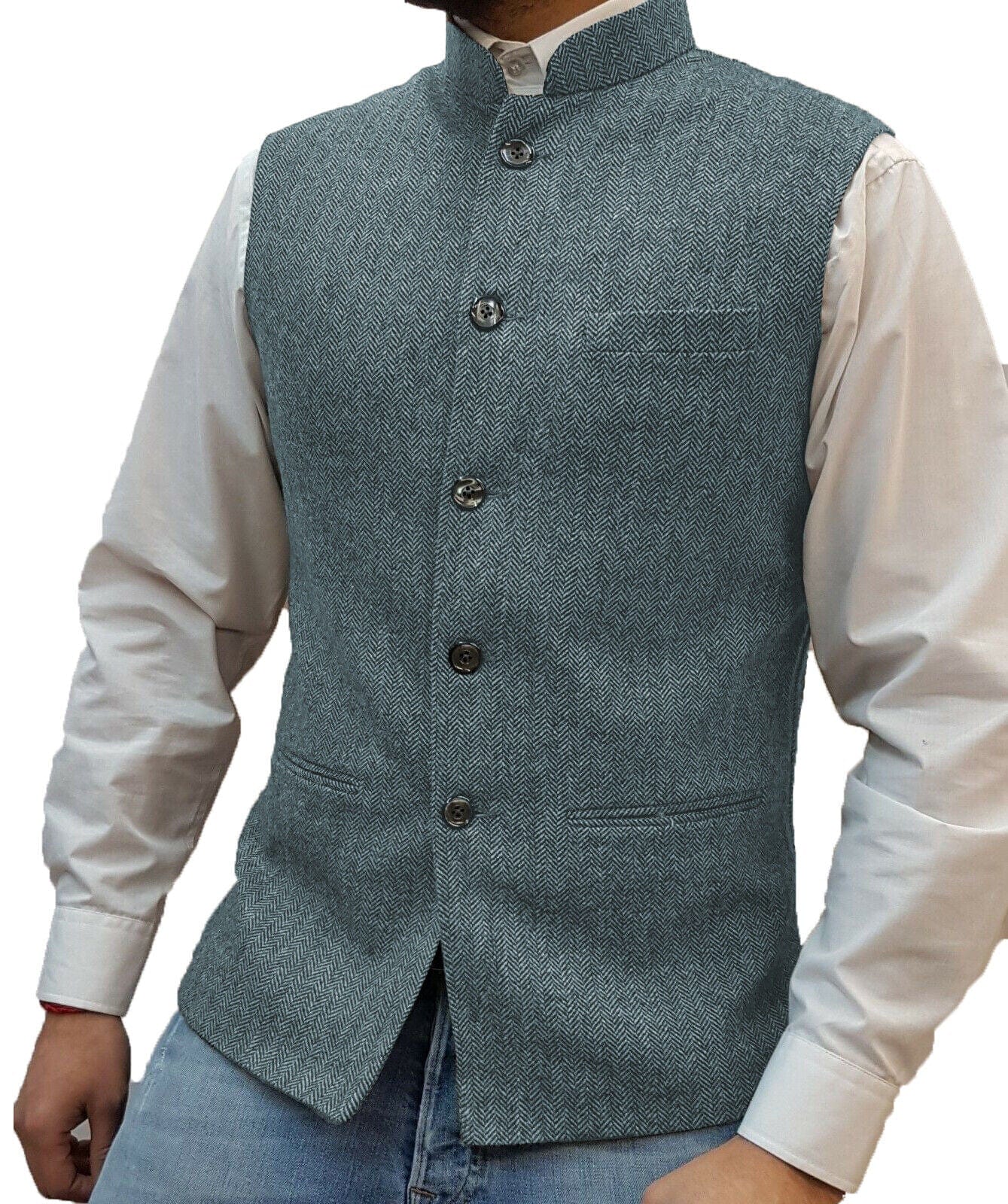 Primadon Herrenwesten Raphael | Elegante Herrenweste mit Vintage-Look für Festlichkeiten