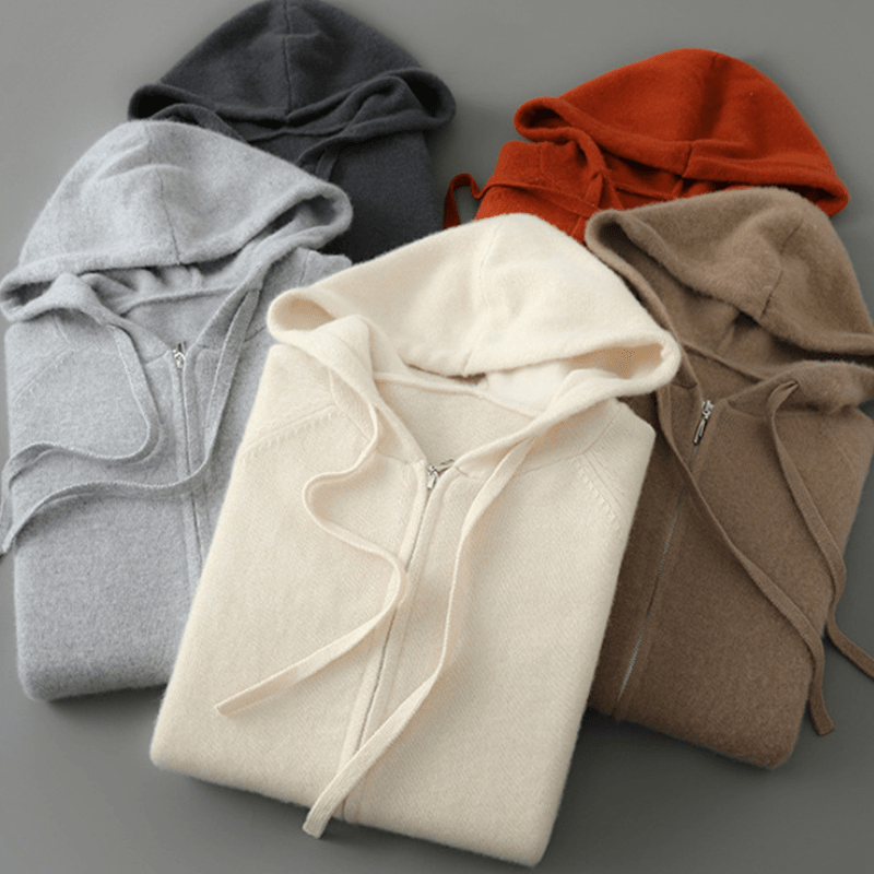 Primadon Hoodies Alder | Atmungsaktiver Zip-Hoodie für Herren Merino