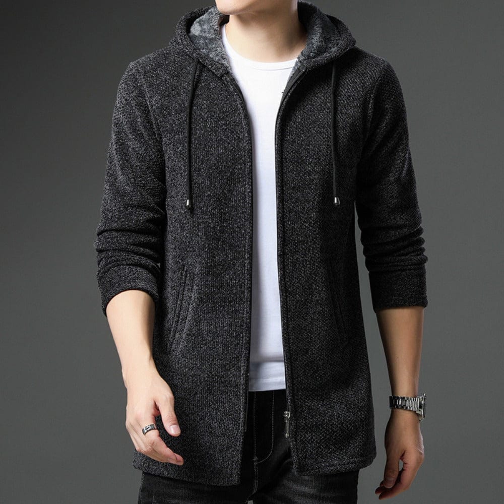Primadon Hoodies Anthrazit / XS Laurin | Lässiger Hoodie für Herren mit Fleece