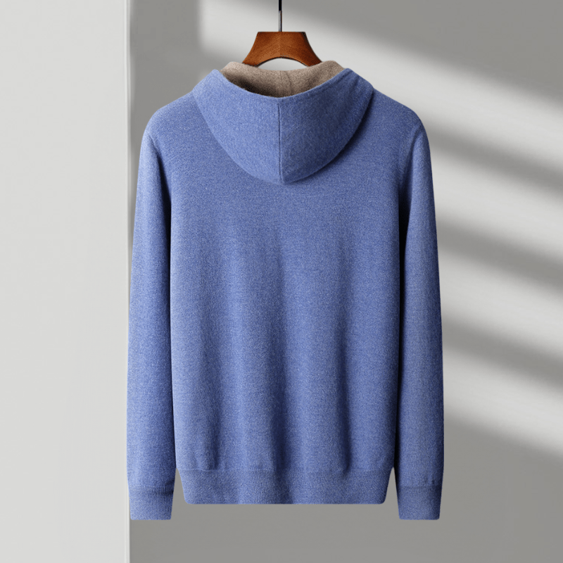Primadon Hoodies Atlas | Eleganter Cashmere-Woll-Hoodie für Herren
