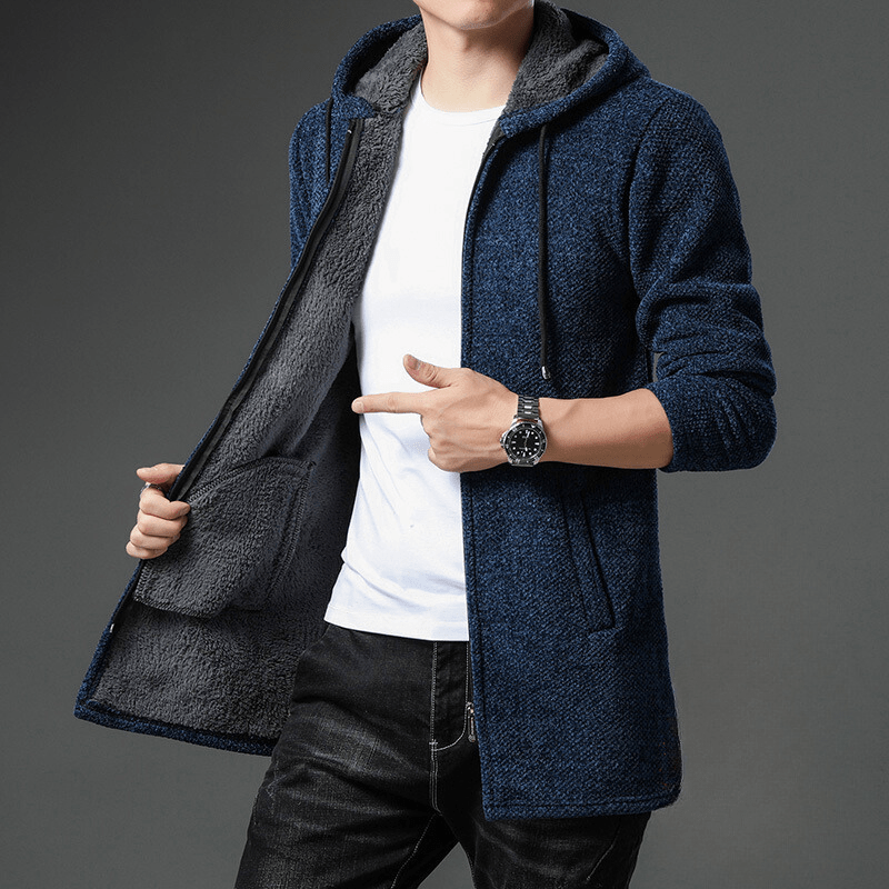 Primadon Hoodies Laurin | Lässiger Hoodie für Herren mit Fleece