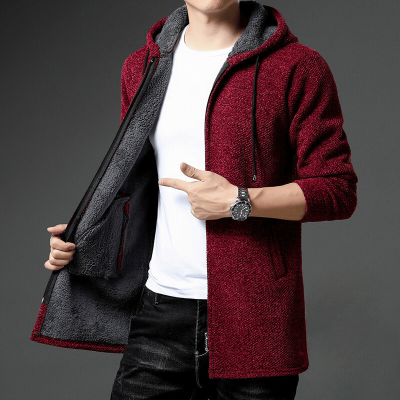 Primadon Hoodies Laurin | Lässiger Hoodie für Herren mit Fleece