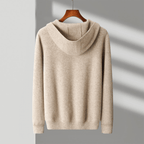 Primadon Hoodies Leon | Eleganter Merino Zip-Hoodie für Herren ganzjährig
