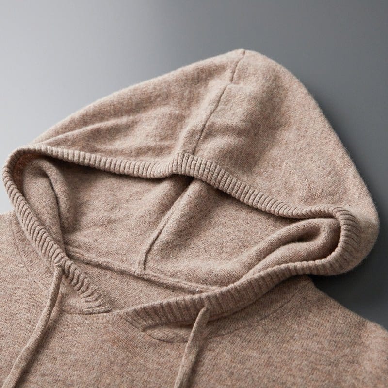 Primadon Hoodies Stefano | Atmungsaktiver Herren Hoodie aus Merinowolle warm