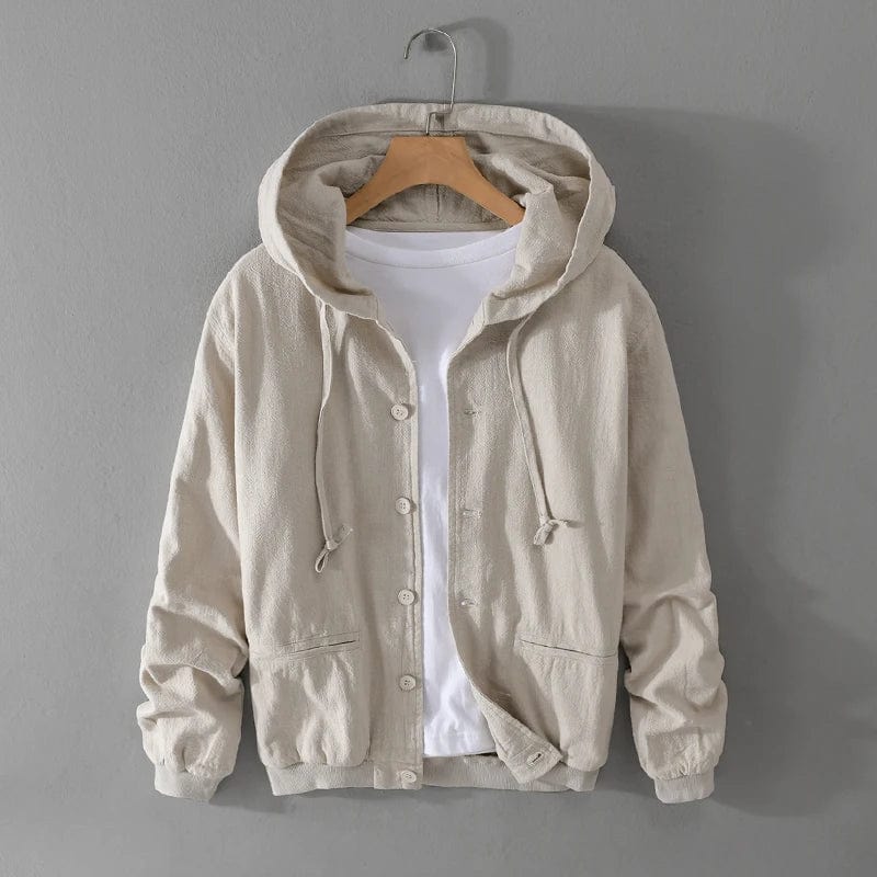Primadon Hoodies & Sweatshirts Beige / XS Massimo | Eleganter Kapuzenpullover für Herren Relaxed Fit