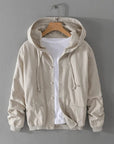 Primadon Hoodies & Sweatshirts Beige / XS Massimo | Eleganter Kapuzenpullover für Herren Relaxed Fit