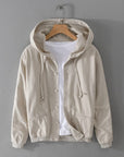 Primadon Hoodies & Sweatshirts Creme / XS Marco | Lässiger Kapuzenpullover für Herren Sommer