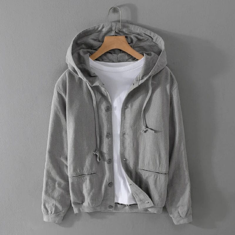 Primadon Hoodies & Sweatshirts Grau / XS Massimo | Eleganter Kapuzenpullover für Herren Relaxed Fit