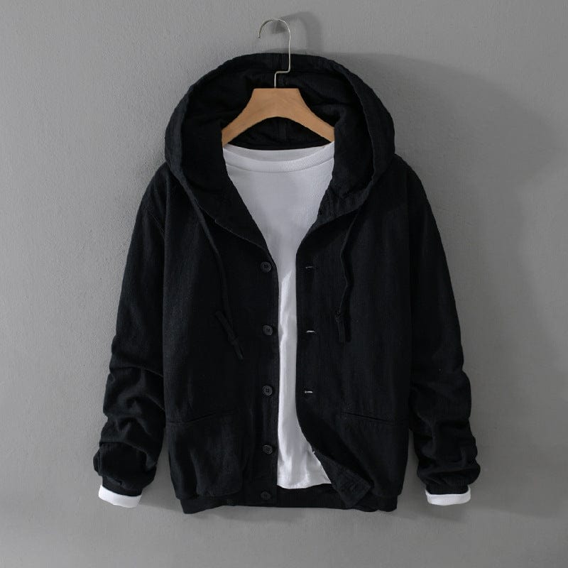 Primadon Hoodies & Sweatshirts Schwarz / XS Marco | Lässiger Kapuzenpullover für Herren Sommer