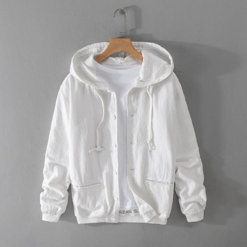Primadon Hoodies & Sweatshirts Weiß / XS Marco | Lässiger Kapuzenpullover für Herren Sommer