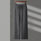 Primadon Hosen Dunkelgrau / XS Mike | Weiche Merinowoll-Hose für Herren Relaxed Fit