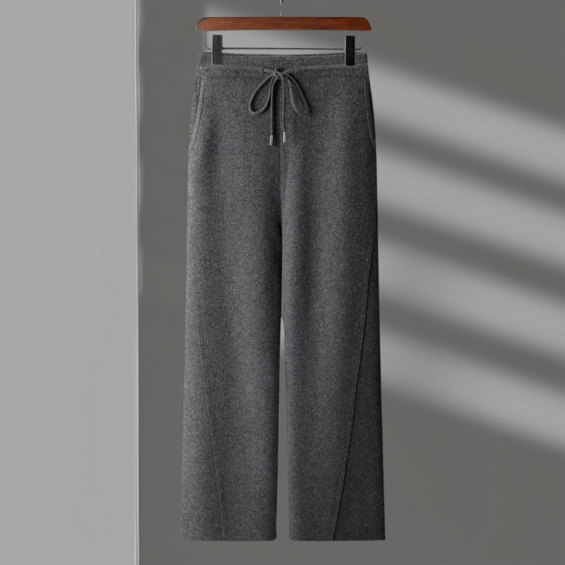 Primadon Hosen Dunkelgrau / XS Mike | Weiche Merinowoll-Hose für Herren Relaxed Fit