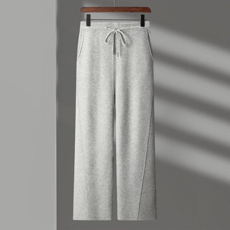 Primadon Hosen Grau / XS Mike | Weiche Merinowoll-Hose für Herren Relaxed Fit
