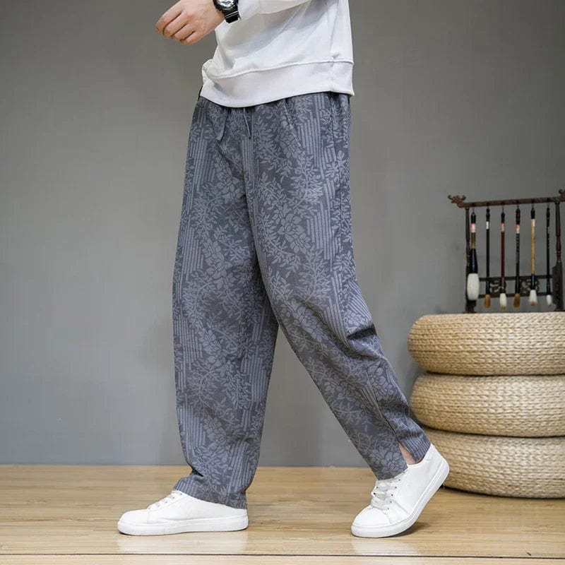 Primadon Hosen Grau / XS Tom | Elegante Sweatpants für Herren Sommer