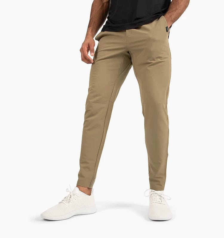 Primadon Hosen Khaki / XS Oskar | Elegante Anzughose Herren flexibel aus Stretchstoff
