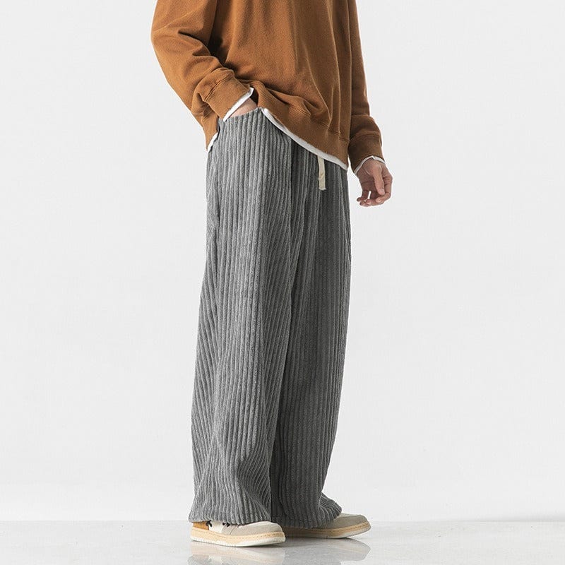 Primadon Hosen Niklas | Lässige Cordhose für Herren Oversized Baumwollmix